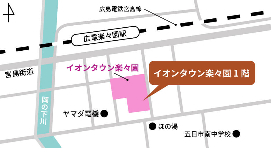 はせいのおそうざい 岡山本店の地図